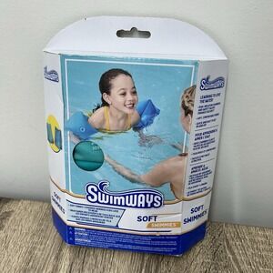 SwimWays Soft Swimmies Kids Fabric Covered Arm Floaties Water Swim Training Aids